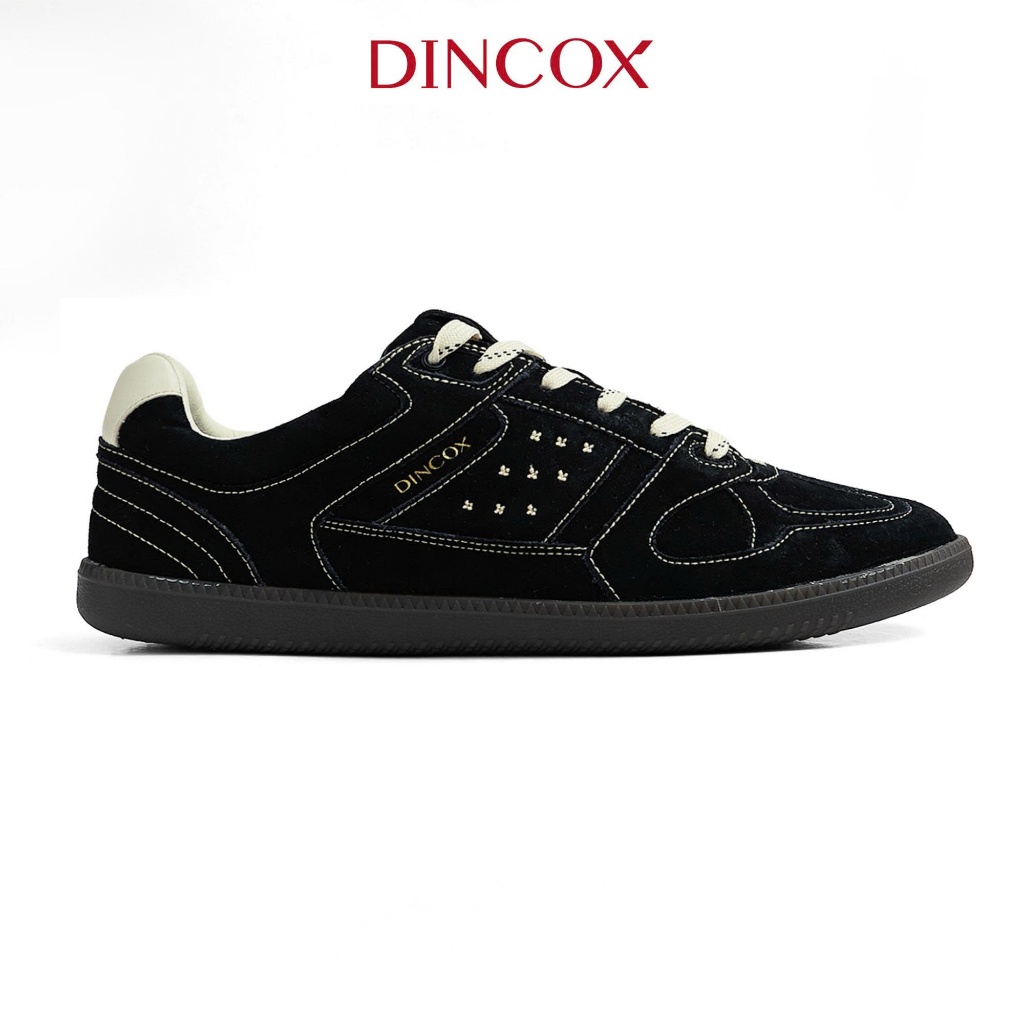 [NEW ARRIVAL] Giày Sneaker Nam Nữ Da Suede Cao Cấp Dincox Shoes DC50 RAVEN