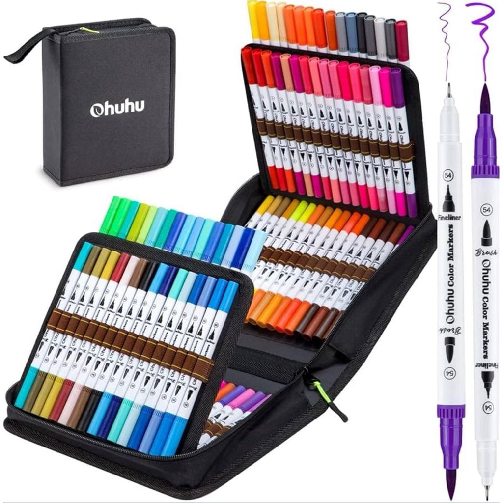 Ohuhu Art Marker Pens set 60/100/120/160 màu