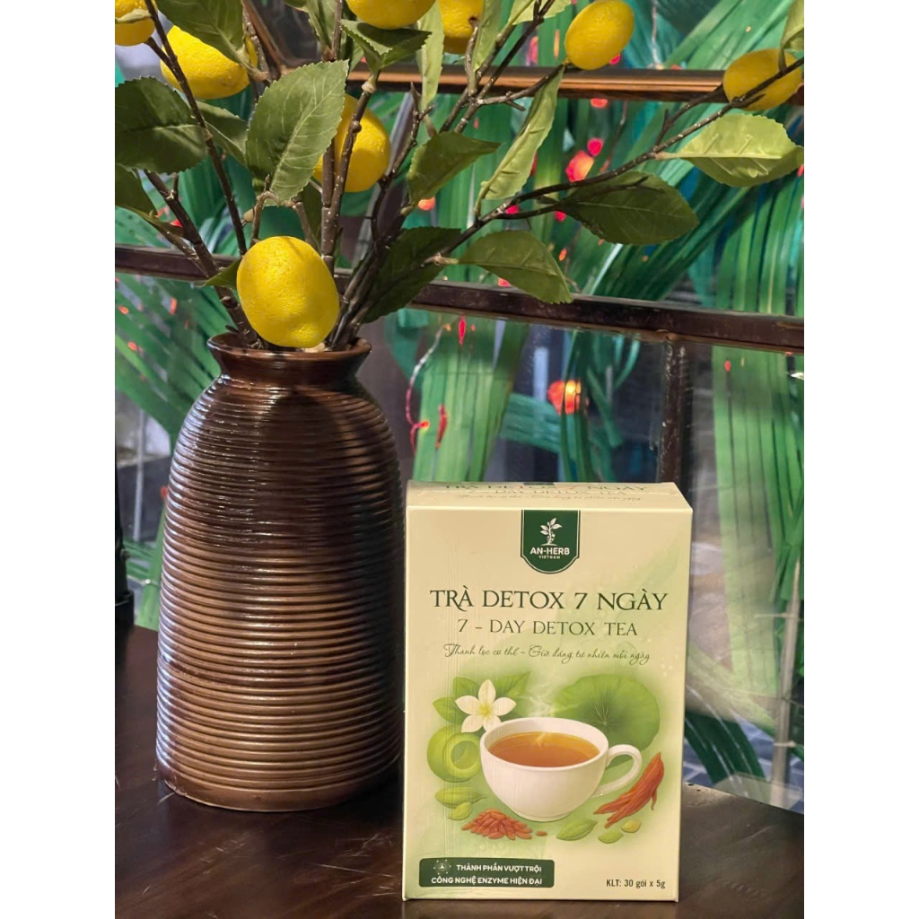 Trà detox giảm cân hiệu quả 7 ngày