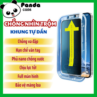 Kính Cường Lực Iphone Tự Dán Chống Nhìn Trộm, trong suốt FULL HỘP Cho ip 7P/8P/X/XS/XR/11/12/13/14/15/16/17/Pro/Max