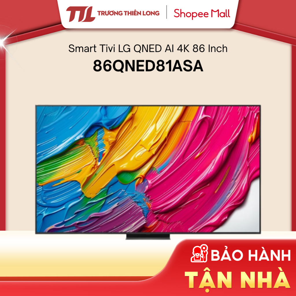 86QNED81ASA | 75QNED81ASA  - Smart Tivi LG QNED AI 4K QNED81ASA [FREESHIP HCM] [Miễn Phí Lắp Để Bàn 