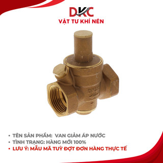 Van giảm áp nước ren 42 49 60 - Van giảm áp thau