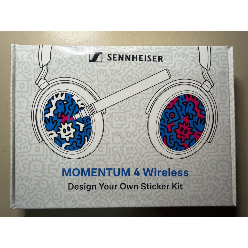 Set Stickers SENNHEISER Momentum 4 Wireless Design Your Own Sticker Kit Chính Hãng
