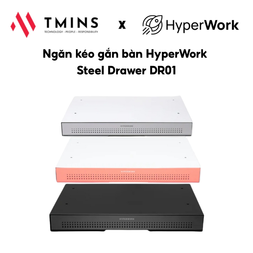 Ngăn kéo gắn bàn HyperWork Steel Drawer DR01