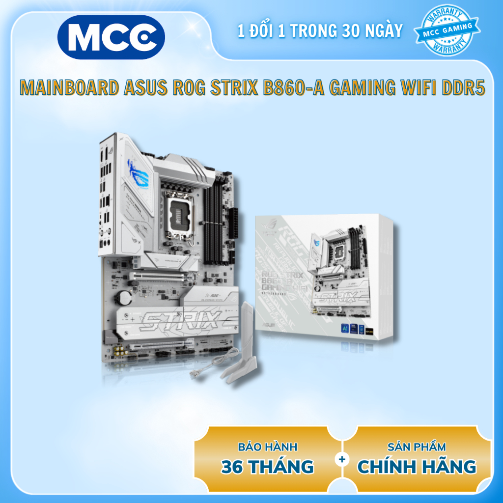 Mainboard ASUS ROG STRIX B860-A GAMING WIFI DDR5 ( LGA 1851 - ẢTX - 4x DDR5 )