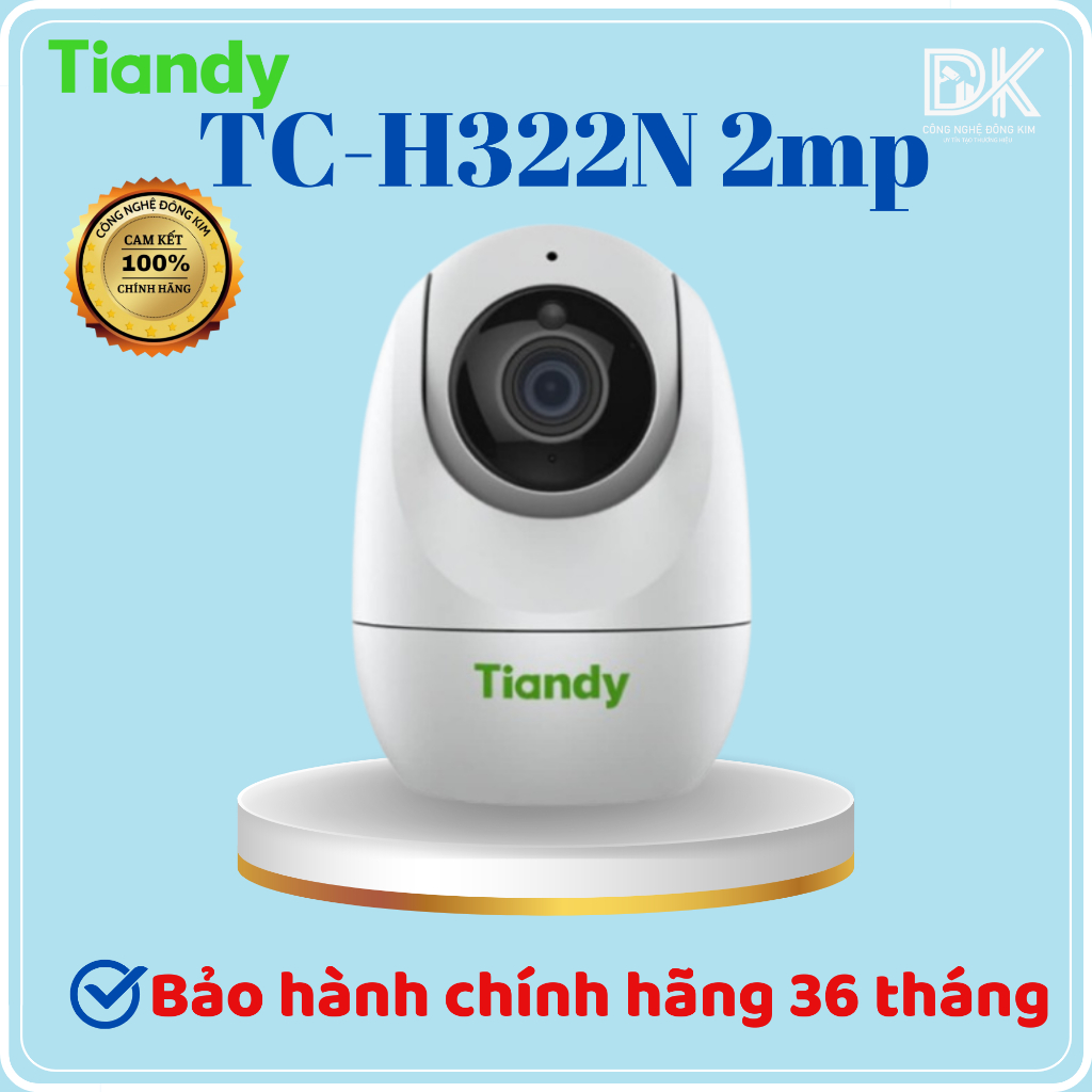 Camera Wifi TIANDY TC-H322N /H332/ H342N xoay 360 độ, Chính Hãng
