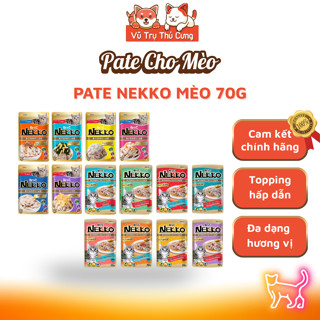 Pate Nekko Thái Lan Cho Mèo Mọi Lứa Tuổi 70g