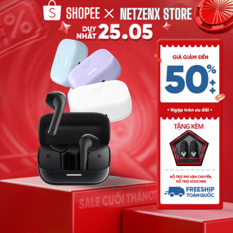 soundcore K20i Tai nghe bán trong tai Anker Bluetooth 5.3 không dây 36h Play IPX5 A3994