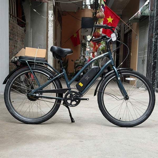 Xe đạp trợ lực HURLEY LAYBACK USA mẫu nữ 500W liền baga