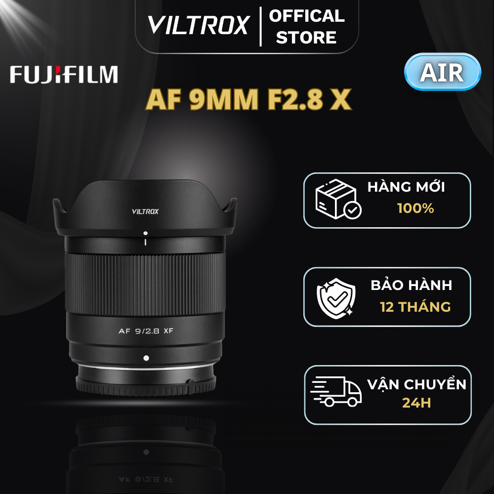 VILTROX AF 9mm F2.8 Air APS-C For Fujifilm X-Mount - HÀNG CHÍNH HÃNG