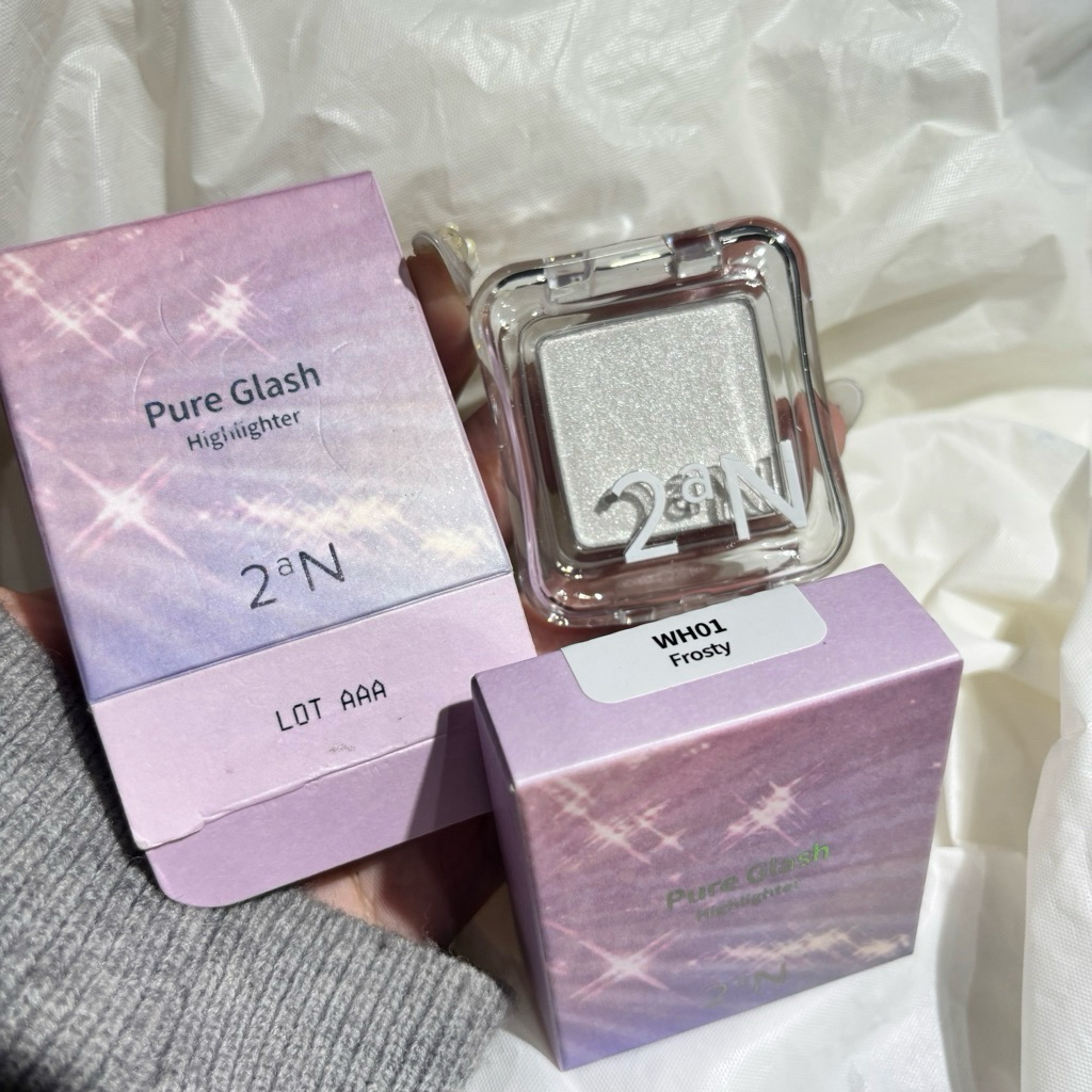 phẩm Phấn Bắt Sáng 2aN Pure Glash Highlighter wh01