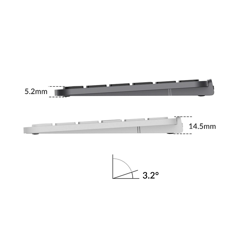 [CHÍNH HÃNG] Bàn phím không dây KEYCHRON B6 Pro Ultra-Slim 2.4hz kết nối Window/MacOS/Linux 8H sử dụng văn phòng | BigBuy360 - bigbuy360.vn