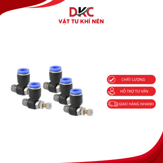Van tiết lưu khí nén SL - Đầu nối ống van tiết lưu SL