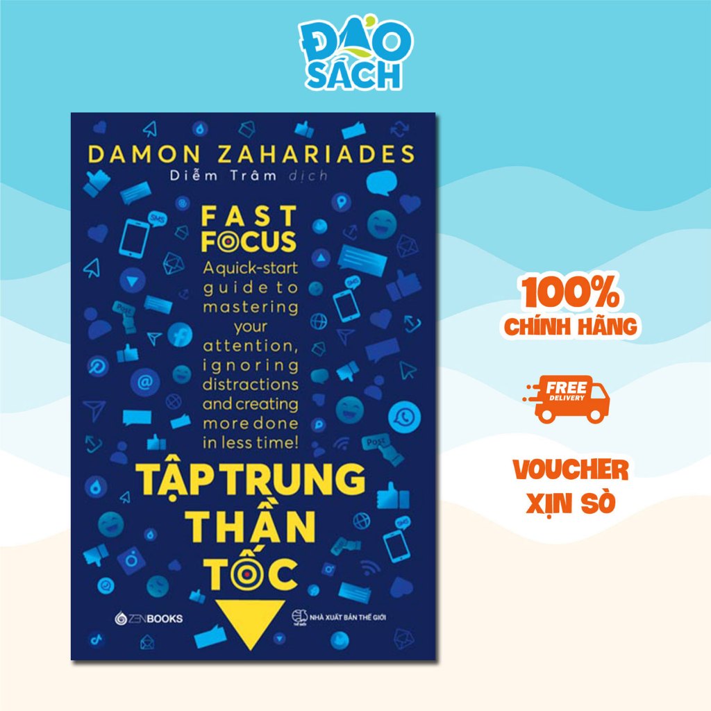 Sách - Tập Trung Thần Tốc - Fast Focus