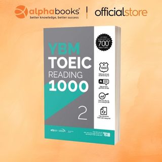 Sách YBM Actual Toeic Tests RC 1000 Vol 2 (gamma books)