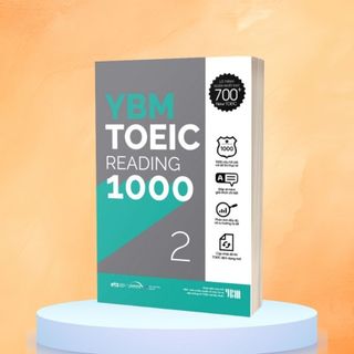 Sách YBM Actual Toeic Tests RC 1000 Vol 2 (gamma books)