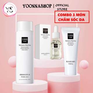COMBO 3 Sữa Rửa Mặt + Sữa Dưỡng + Serum Senana hỗ trợ dưỡng trắng da CB3 (A233+A234+A186)