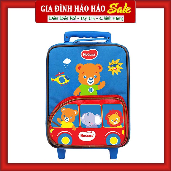 Vali có cần kéo 1 tầng - Quà tặng Huggies