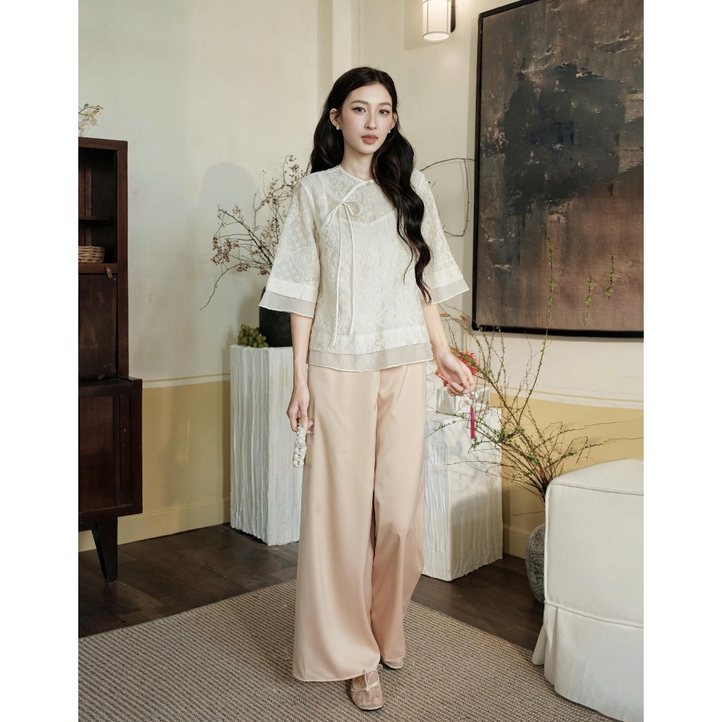 [QUẦN LẺ ]COQUI - Quần Lụa Nữ Ống Suông Dáng Dài Lưng Thun Cao Cấp | BigBuy360 - bigbuy360.vn