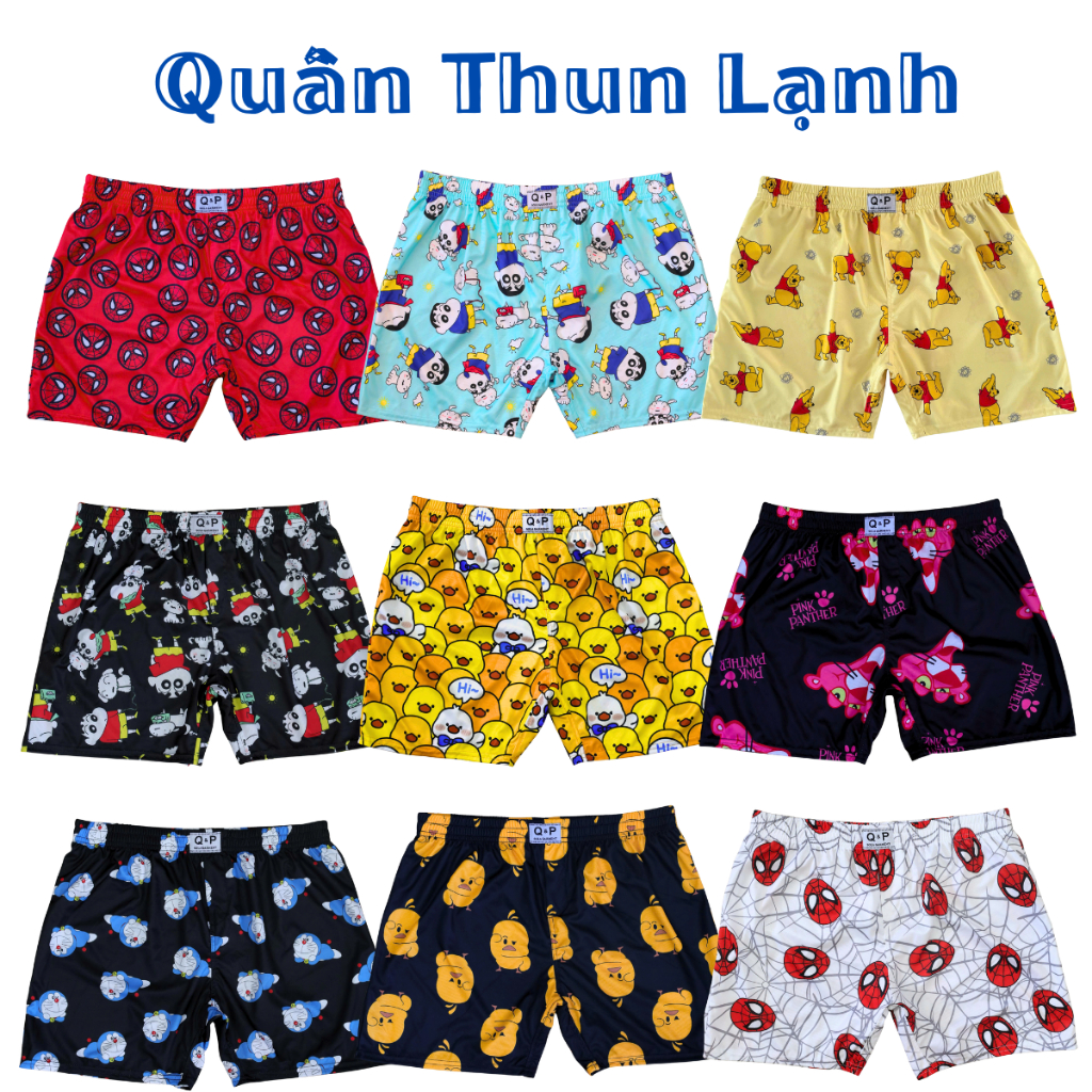 Quần đùi thun lạnh mặc nhà