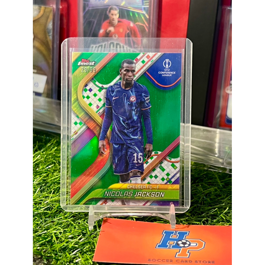 Thẻ bóng đá Nicolas Jackson /99 Topps Finest 2024/25
