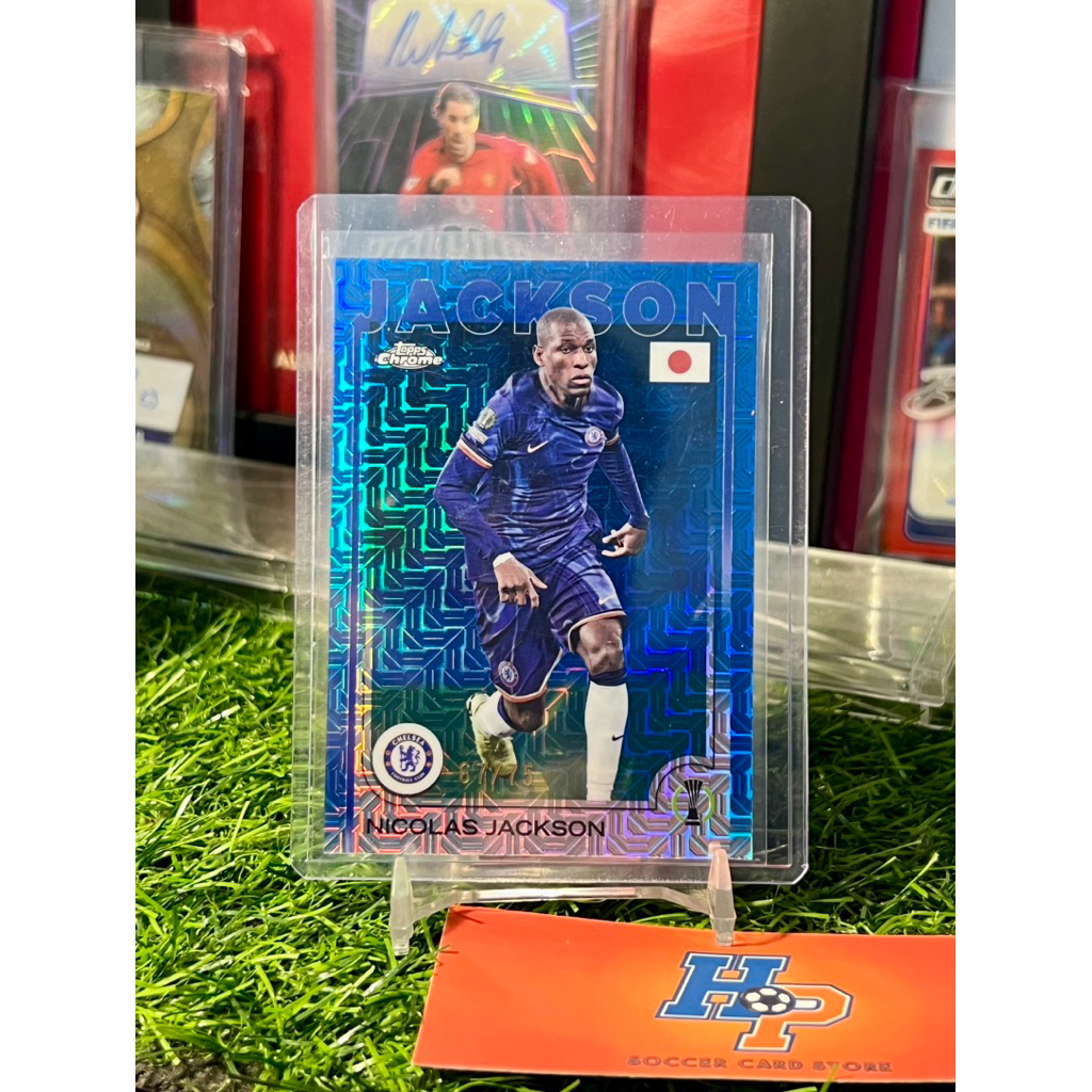 Thẻ bóng đá Nicolas Jackson /75 Topps Japan Edition 2024/25