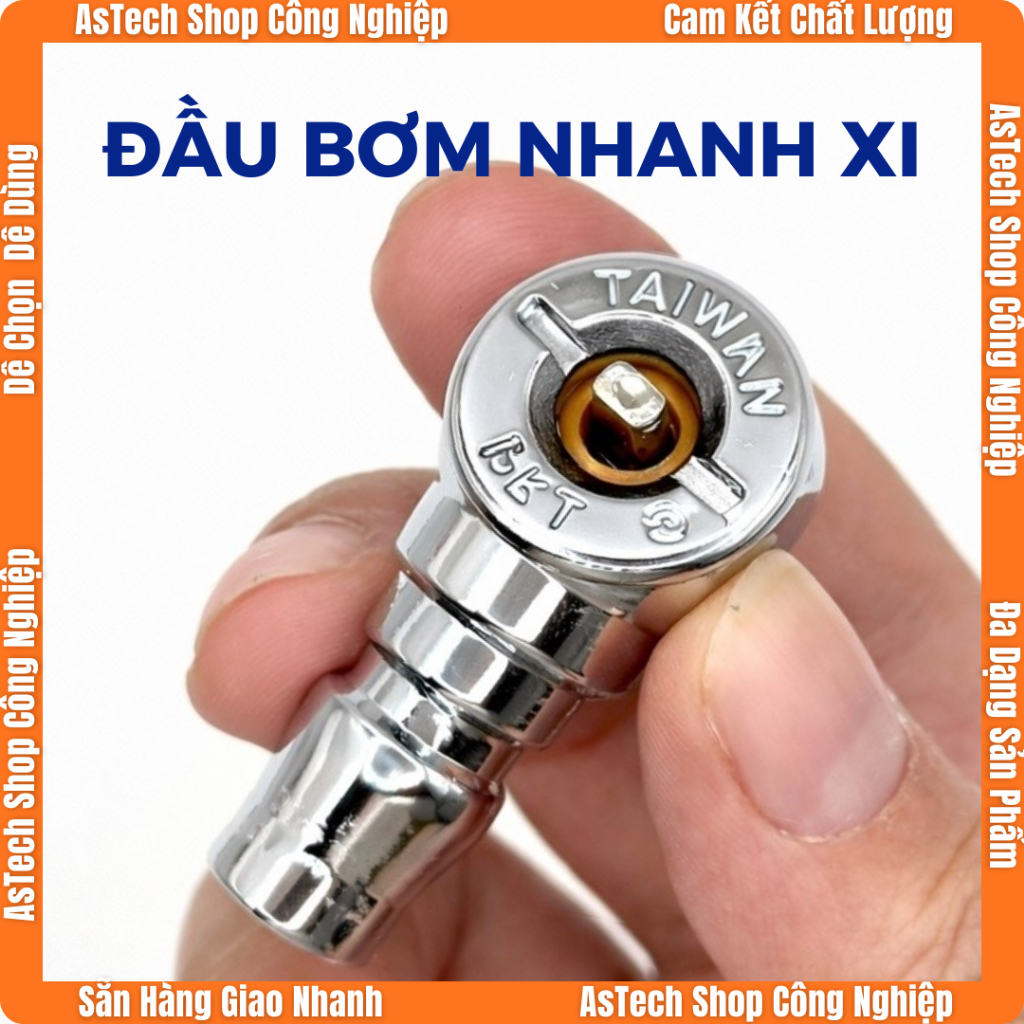 Đầu Bơm Xe Nhanh Xi dùng cho lốp xe