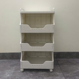 Kệ Để Tài Liệu, Sách Vở Đa Năng Bằng Nhựa – Có Bánh Xe, Tiết Kiệm Diện Tích