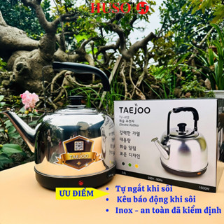 Ấm siêu tốc 5 Lít TAEJ''OO TJ-412, công suất 1500W sôi cực nhanh - Bảo hành chính hãng 12 tháng