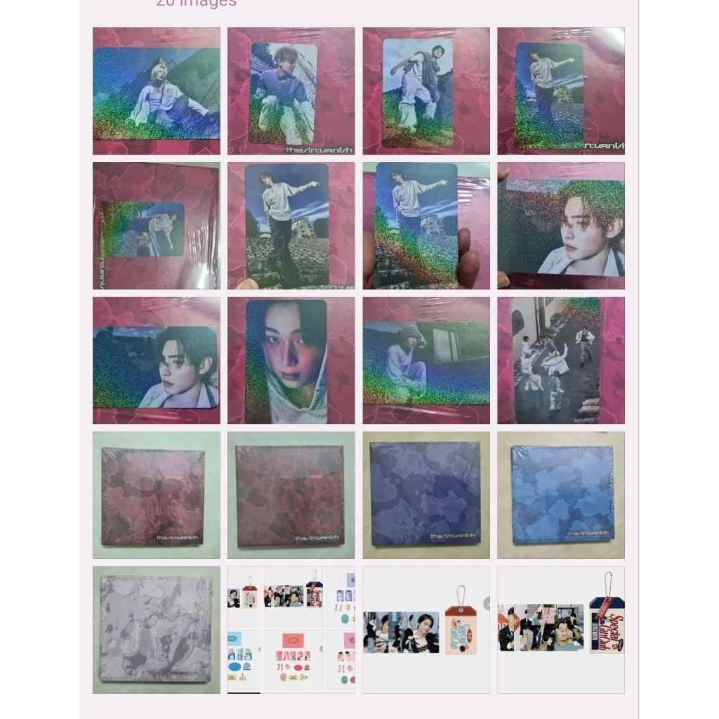 ENHYPEN - The Sin: Vanish photocard pob / photocard merch