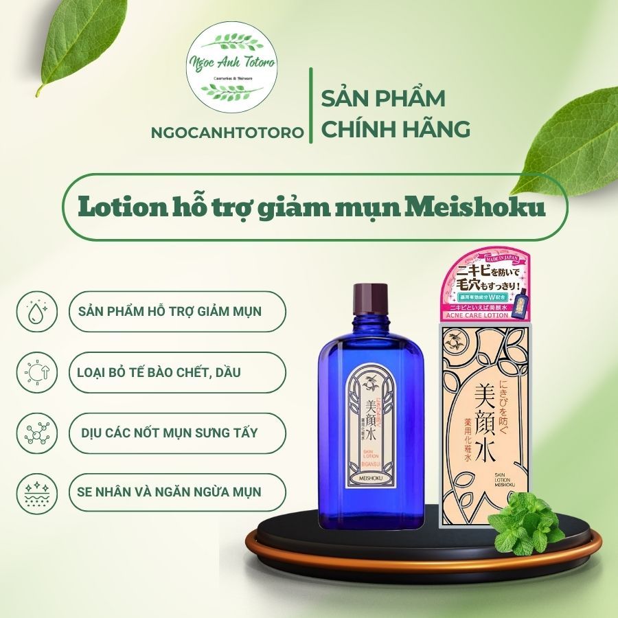 Lotion hỗ trợ giảm mụn Meishoku