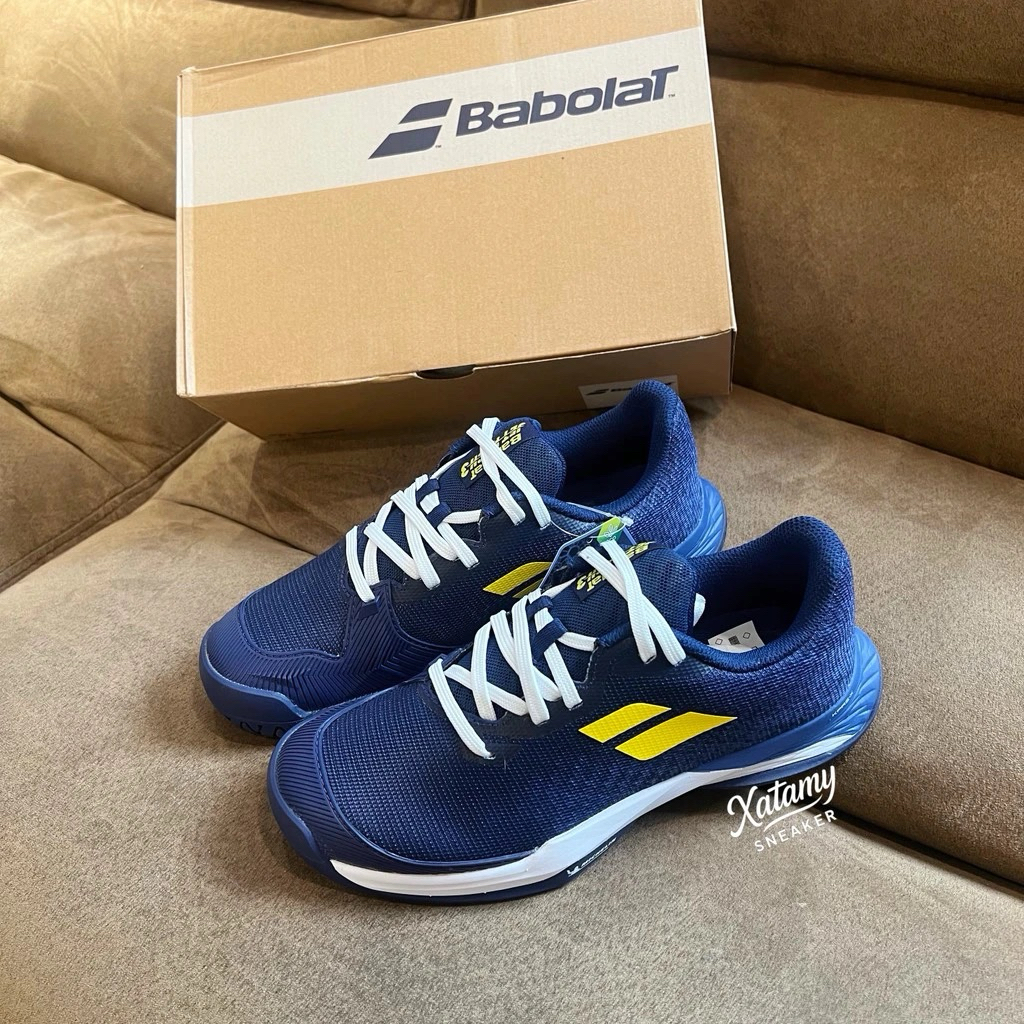 Giày Tennis/Pickleball Babolat Jet Mach 3 All Court Sodalite Blue 3J2S25A648 4118 (Bill Mỹ)