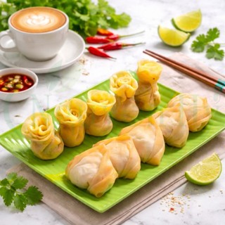 Combo An Lạc - Hoành Thánh Chay (2 Người ) - 10 Cái