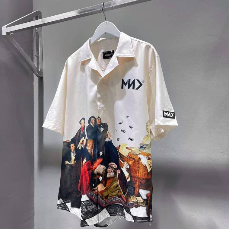 Sơ mi Unisex Nam Nữ NSN Store " CLASSIC " - 1 Màu - 4 Size - Vải Lụa Cao Cấp Không Nhăn Mềm Mịn Mát