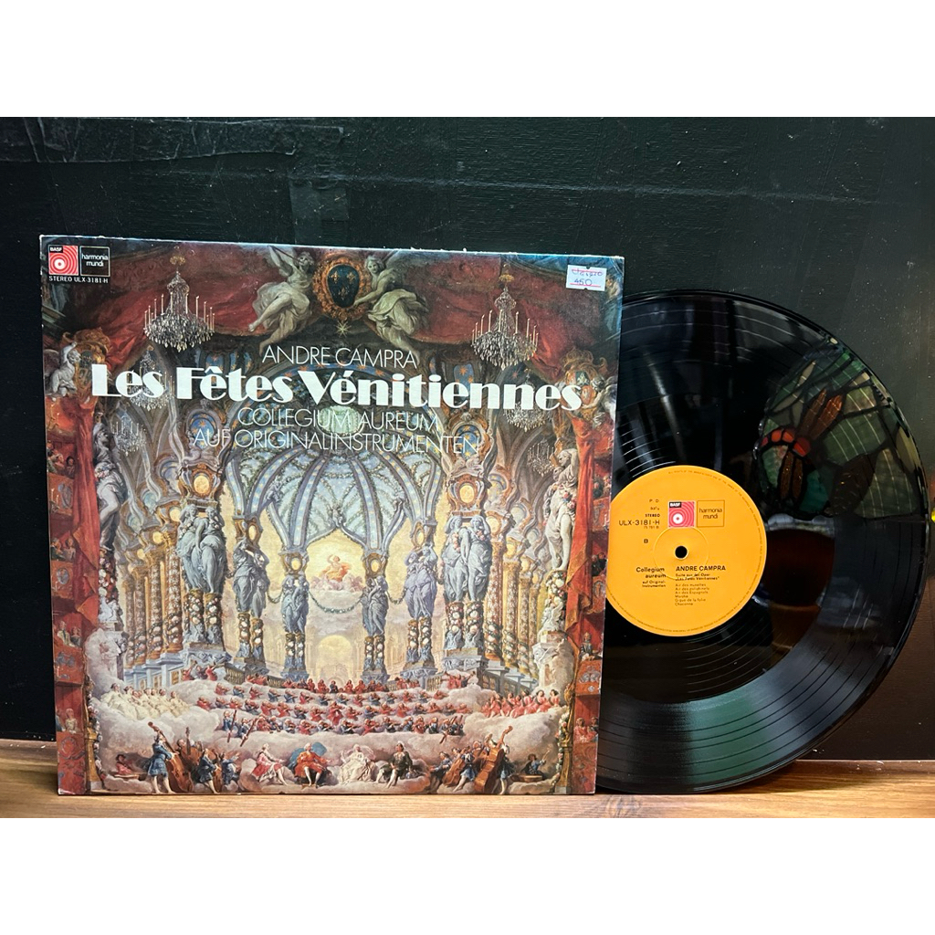 Đĩa than vinyl Hoà tấu nhạc Cổ điển  🔥Nghệ sĩ: André Campra (sáng tác) và Collegium Aureum (trình di
