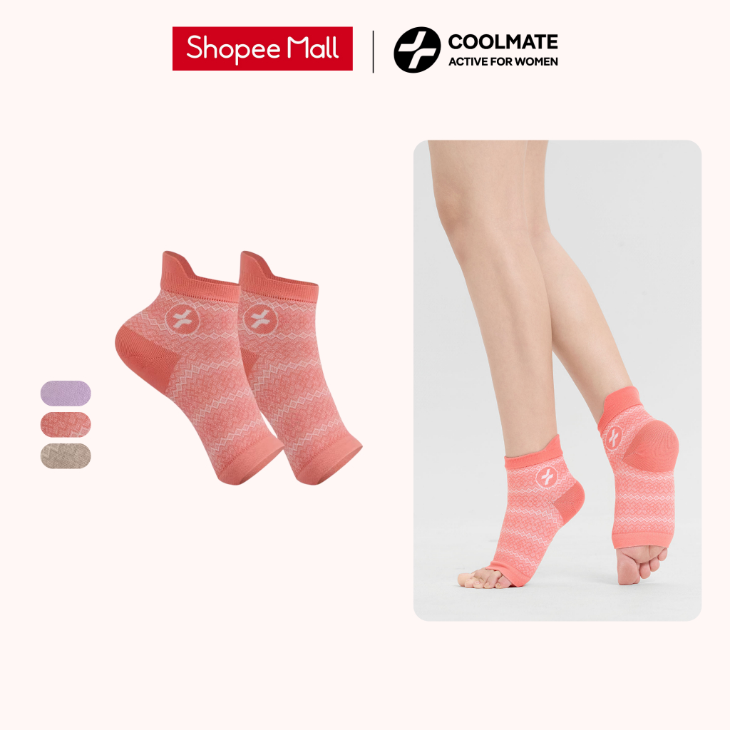 Tất/ Vớ thể thao Nữ Yoga & Pilates hở ngón Coolmate Open Toe Socks