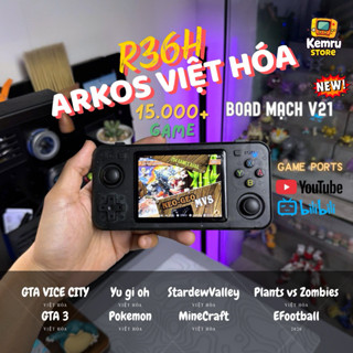 Máy chơi game R36h chính hãng giao diện tiếng Việt