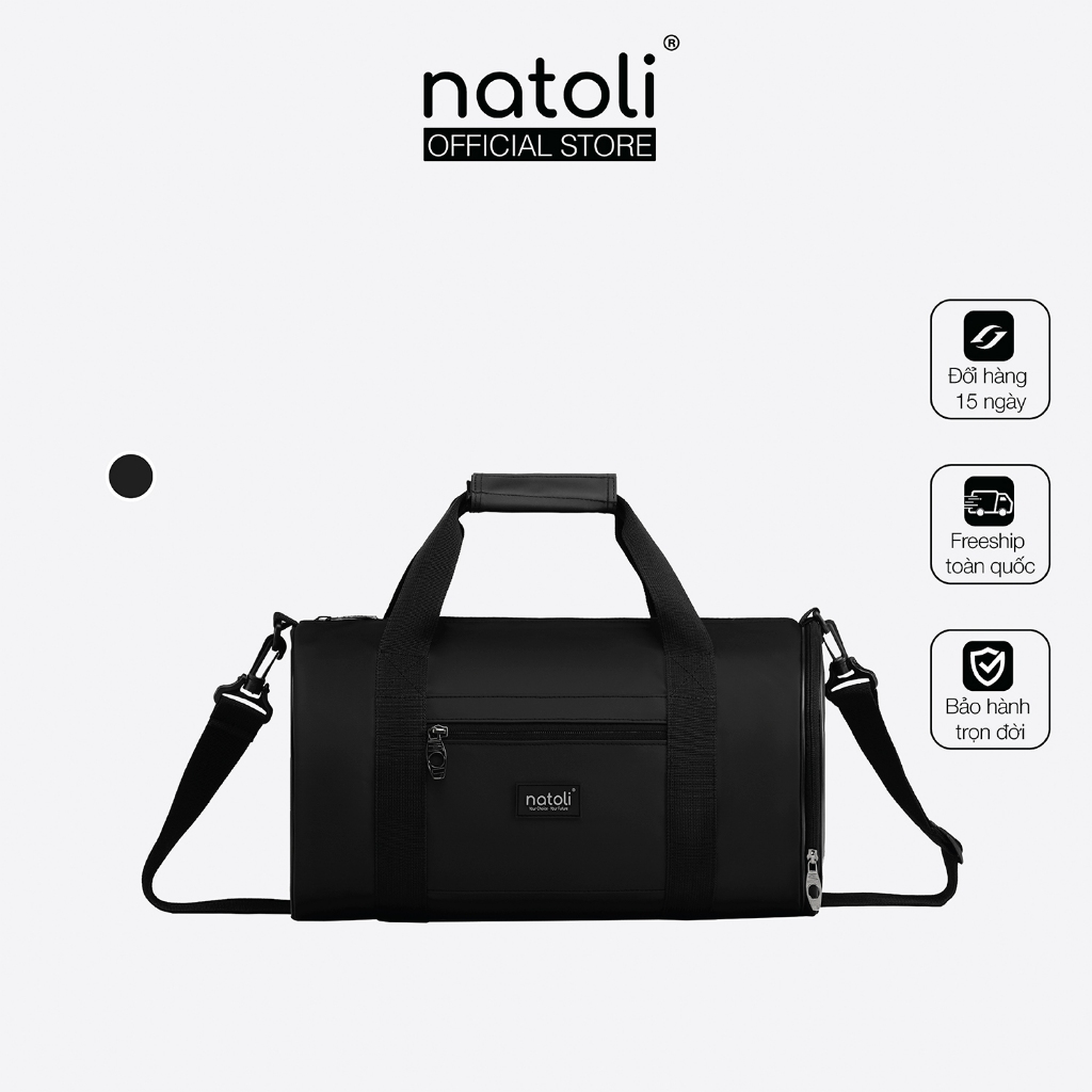 Túi trống thể thao, túi tập gym mini NATOLI đựng đồ tập gym nam nữ cao cấp BST Multisport Gym Bag T33