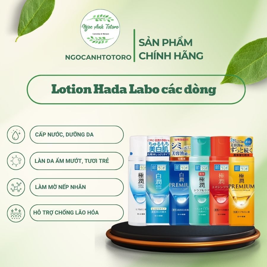 [Có sẵn] Lotion hada labo ( Bản Mới )