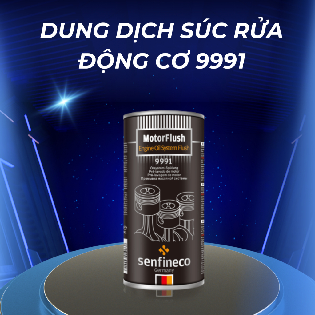 Dung dịch súc rửa động cơ tiết kiệm nhiên liệu Senfineco 9991 443ml