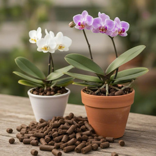 SALE-1kg -2kg phân hữu cơ Viên Nén trùn quế ,dê, bò mùn nguyên chất tan chậm