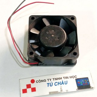 Quạt 6Cm, Dày 2.5Cm / Điện áp DC 12V, Loại 2 dây nối nguồn (Quạt tháo máy LK)