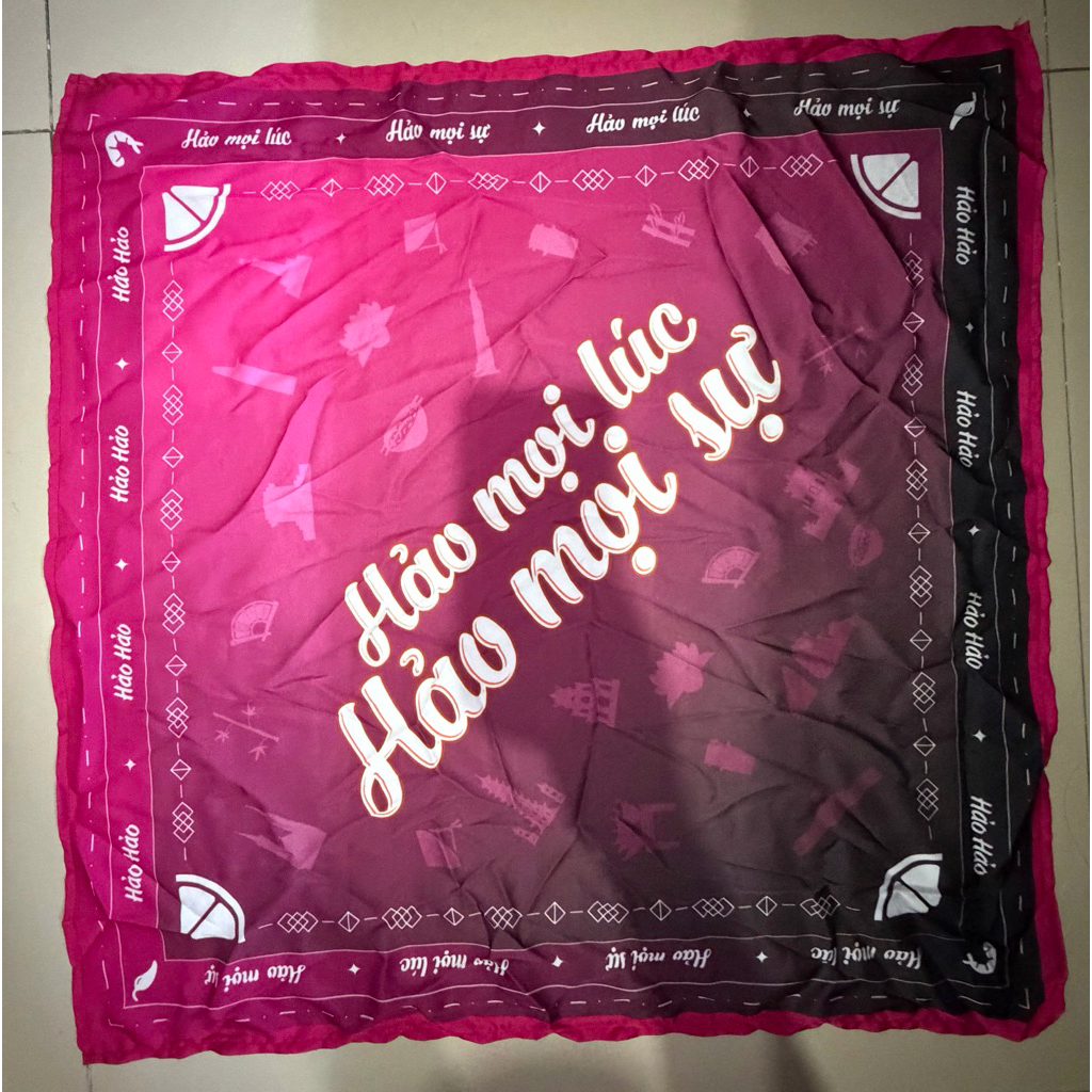 Khăn Bandana Concert Hảo Hảo Hảo Mọi Lúc Hảo Mọi Sự