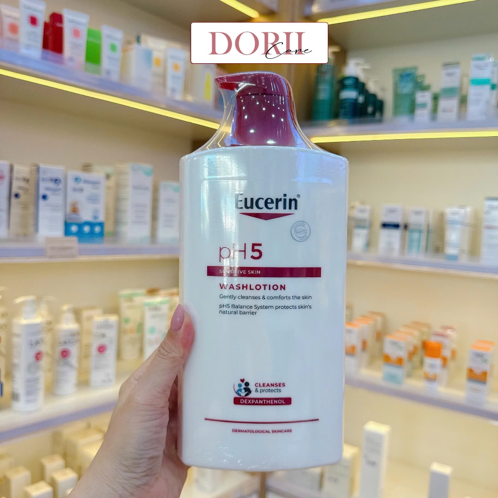 Sữa tắm dành cho da nhạy cảm Eucerin Washlotion pH5 Eucerin 1000ml