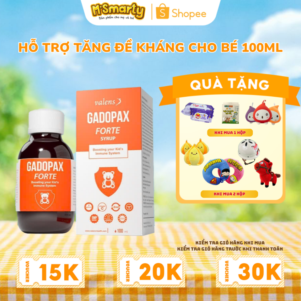 Gadopax Forte - Hỗ Trợ Tăng Đề Kháng Cho Bé 100ml