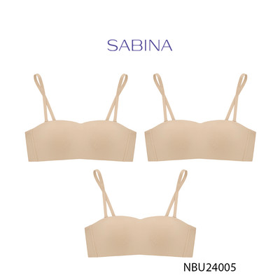 [Độc quyền Online] Combo 3 Áo Lót Không GọngMỏng Vừa 1.5 cm Cup Ngang Không Viền May Pretty Perfect By Sabina NBU24005