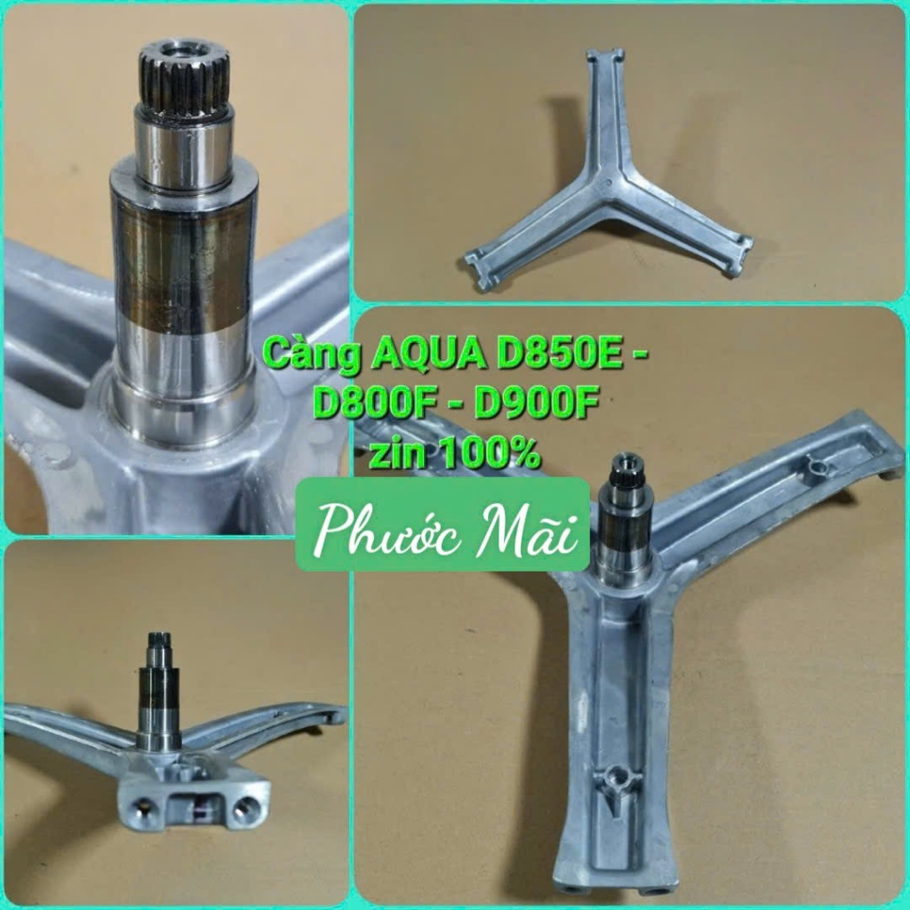 CÀNG MÁY GIẶT AQUA CỬA TRƯỚC ( TRỤC : 40MM ) MD : D850E, D800F, D900F, AQD-D903G LÂM TÀI PHÚ