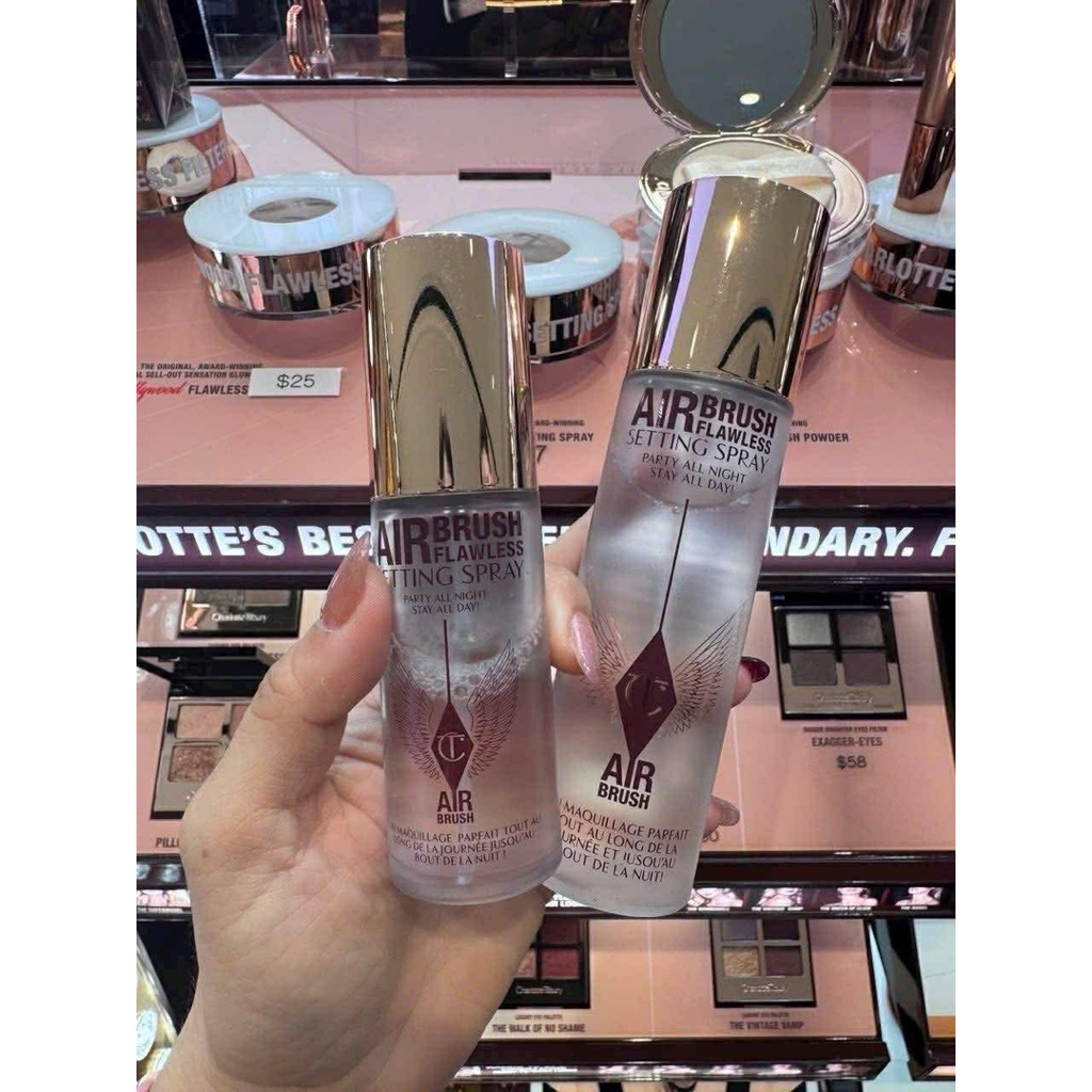 Xịt Khoá Makeup CT Tilbury Airbrush Flawless Setting Spray