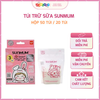 Túi trữ sữa sunmum thái lan hộp 20 / hộp 50 chiếc
