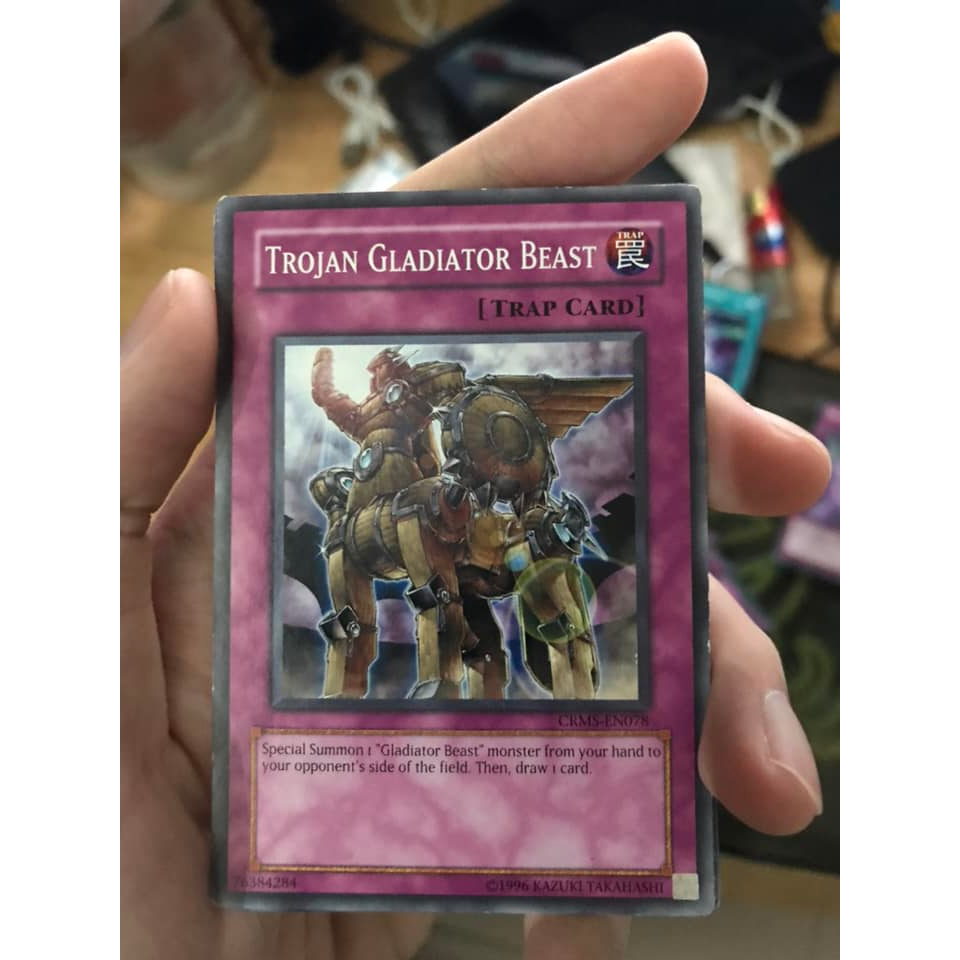 trojan gladiator beast card cũ